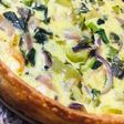 QUICHE DE PUERROS MUY CREMOSA 🎊😋😋🎉🤩🫶🏽🎊