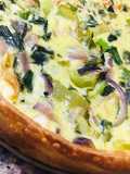 QUICHE DE PUERROS MUY CREMOSA 🎊😋😋🎉🤩🫶🏽🎊