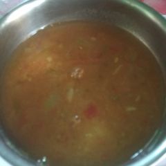 A picture of Sambhar.