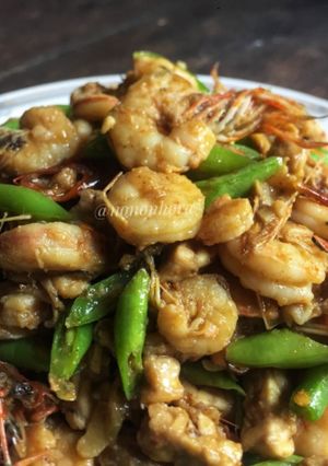 Foto resep Tumis Tempe Udang Buncis