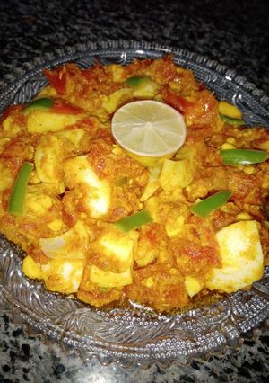 A picture of Masala Boiled Egg.
