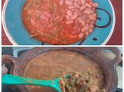 Una foto de chicharron de chile serrano