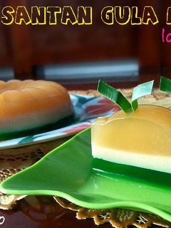 Foto resep Puding santan gula merah😊