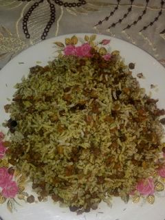 عکسی از دستور عدس پلو