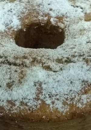 Una foto de Bizcocho de manzana y canela