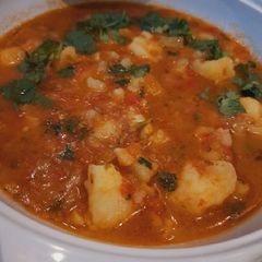 Aloo curry A picture of Aloo curry.