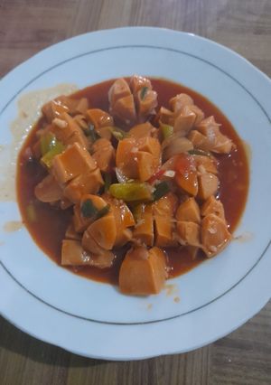 Foto resep Sosis Asem Manis Simple