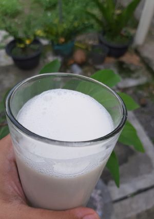 Foto resep Almond milk