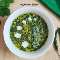 A picture of Winter special: Methi malai sabzi.