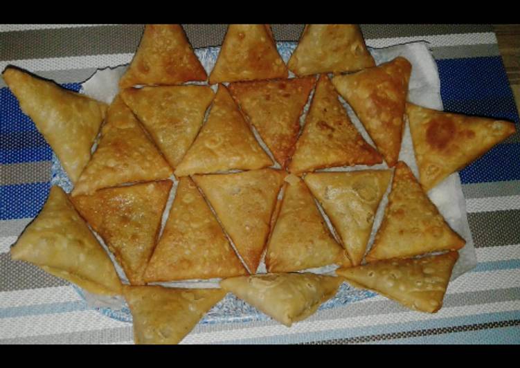 Simple Way to Make Any-night-of-the-week Beef samosa