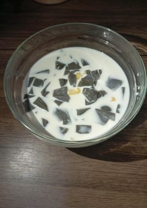 Foto resep Es Cincau Susu