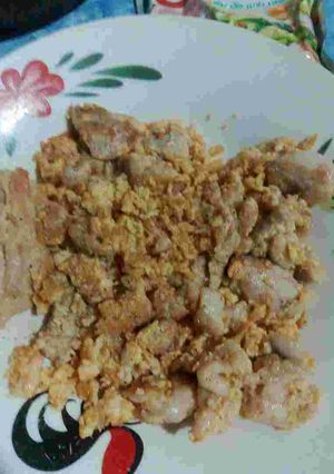 รูปของ เศษน่องไก่ชุบไข่ทอด