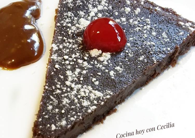 Tarta húmeda de chocolate