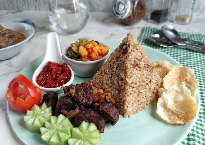 Cara Buat Nasi kebuli Kambing Untuk Pemula