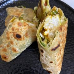 A picture of Quick Paneer Roll.