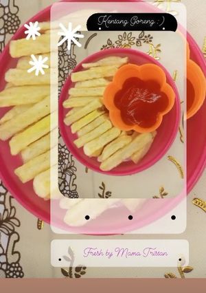 Foto resep Kentang goreng krispy 500 gram simpel