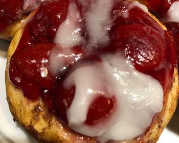 How To Making Recipe Cherry Cinnamon Roll Hand Pies Delicious