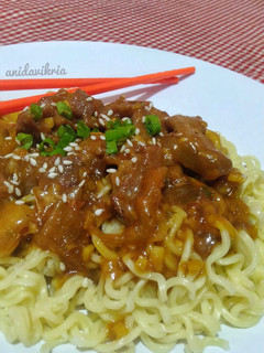 Foto resep Mie Sapi Lada Hitam