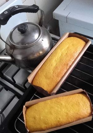 Una foto de Budín de mandarina