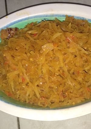 Foto resep Oseng pepaya muda