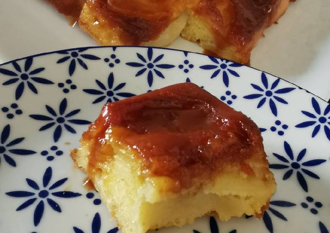 Moelleux aux pommes au caramel beurre salé