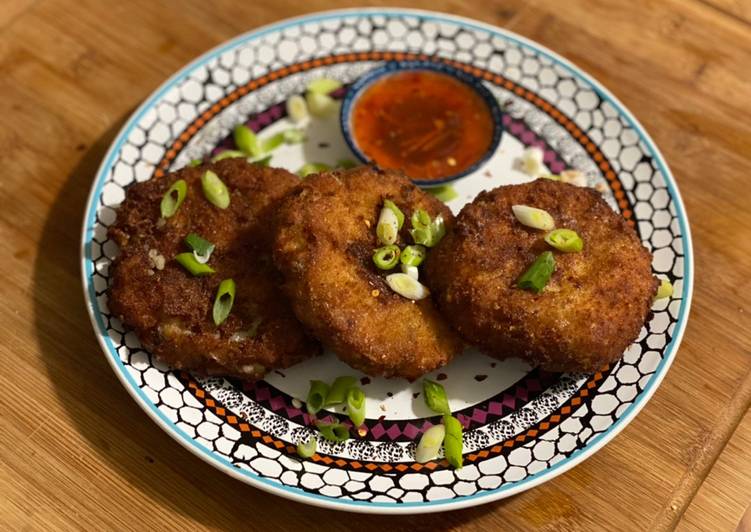 Steps to Prepare Super Quick Homemade Seafood Croquettes