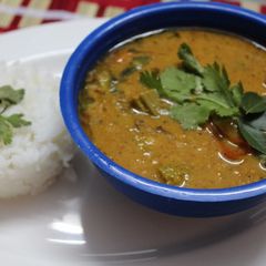 A picture of Coimbatore Sambhar.