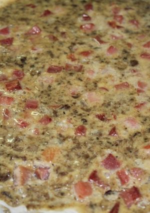 Foto principal de Quiche de morcillas con jamón ibérico