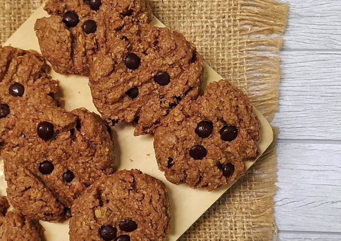 Choco oatmeal cookies