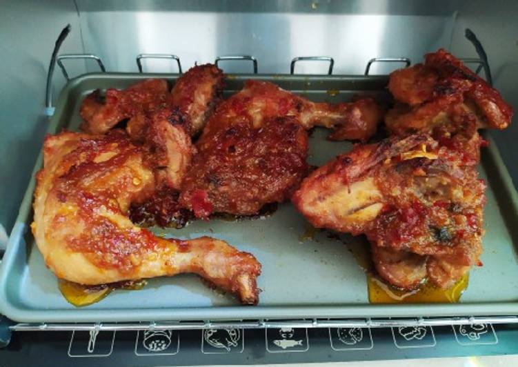Resep Ayam Panggang Oven, Enak Banget