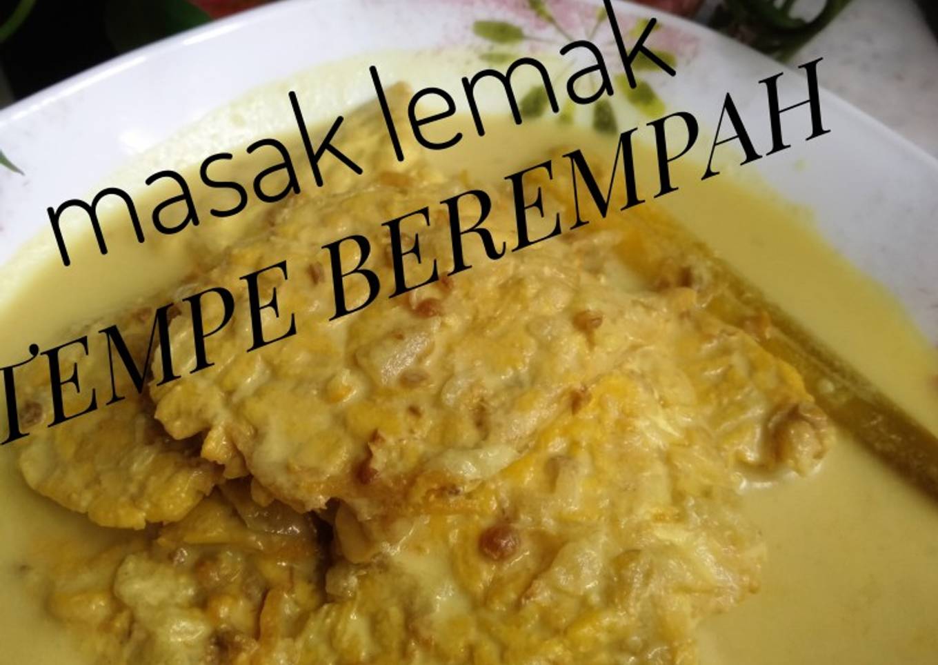 Masak lemak tempe berempah