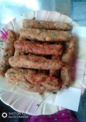 A picture of Aloo k roll.