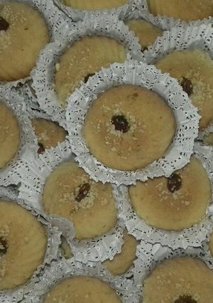صورة لوصفة غريبية المعمول بالمكسرات
