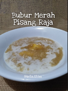 Foto resep Bubur Merah Pisang Raja