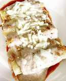 Canelones de pollo - keto