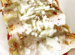 Una foto de Canelones de pollo - keto