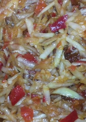 Foto resep Rujak Serut Pepaya Muda