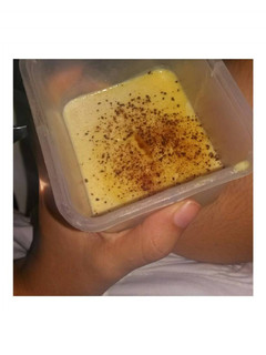 Una foto de Gelatina de mango