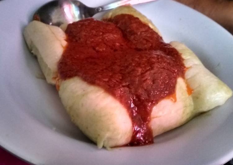 Lapat saus kacang khas kalimantan Selatan