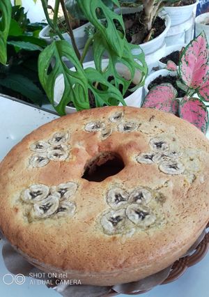 Foto resep Banana cake (bolu pisang) 🍌🍌