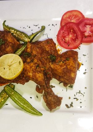 A picture of Chicken Tikka Karahi.