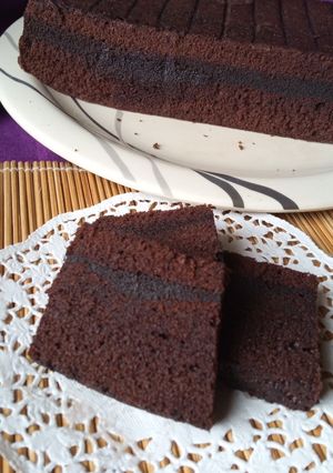 Foto resep Brownies kukus Ny Liem asli