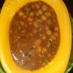 A picture of White Matar sabzi.