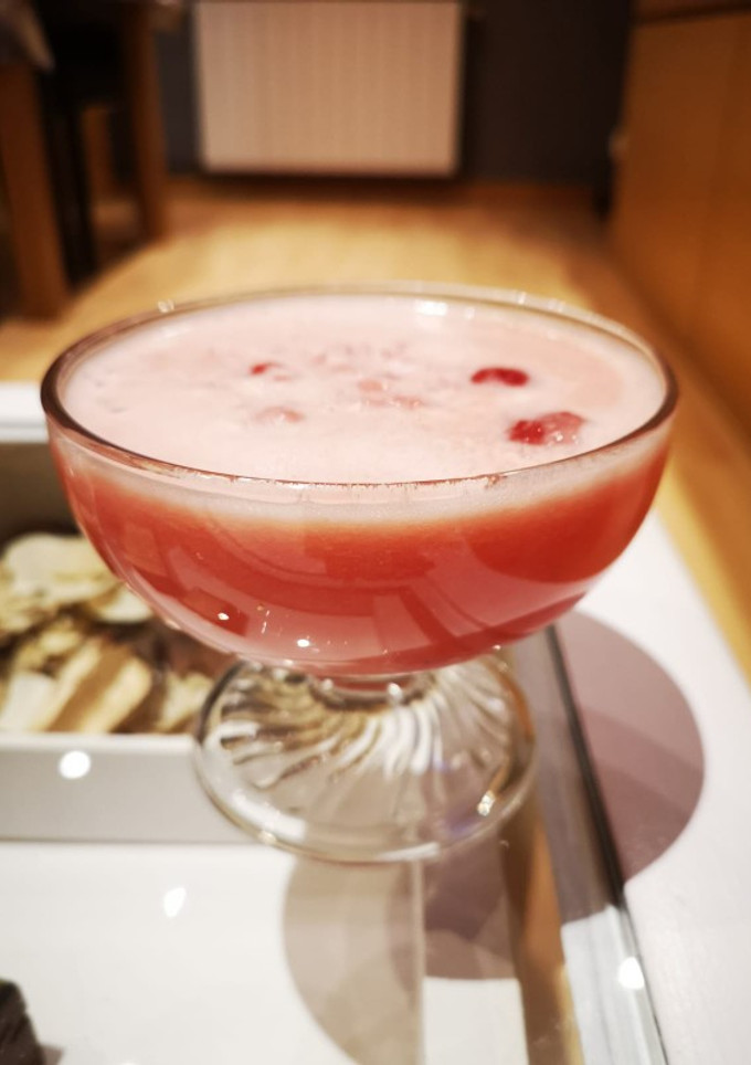 Una foto de Batido refrescante de sandía con plátano