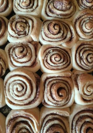 Una foto de Rollitos de canela a mi manera