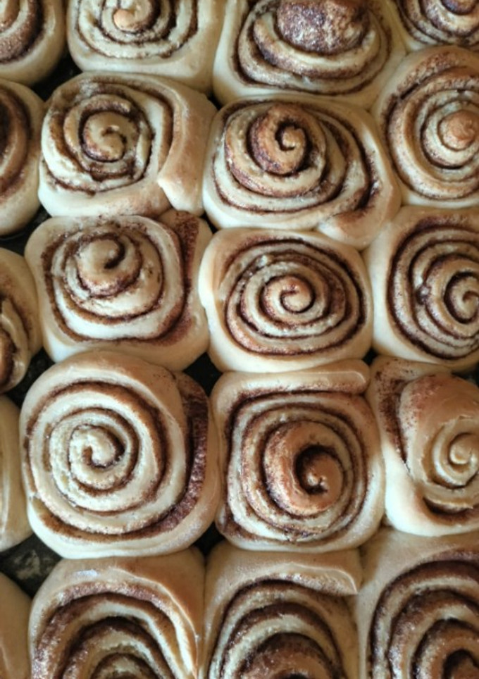 Una foto de Rollitos de canela a mi manera