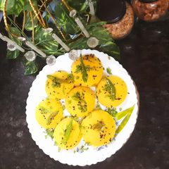 Besan Ka Dhokla A picture of Besan Ka Dhokla.
