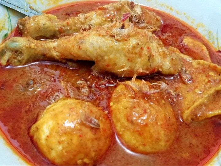 Cara Bikin Ayam campur bumbu merah / lauk bumbu merah Bunda Pasti Bisa