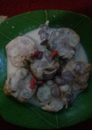 Foto resep Tiwadak baparung ala Dapur Galuh (Cempedak bakar)