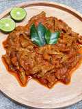 3. BISERE (daging suir sambal ala bali)